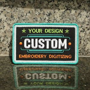 Patchs personnalisés en gros, thermocollants, 3D, avec logo personnalisé, badges appliqués, brodés, à coudre ou à repasser pour vêtements - Product Image 5