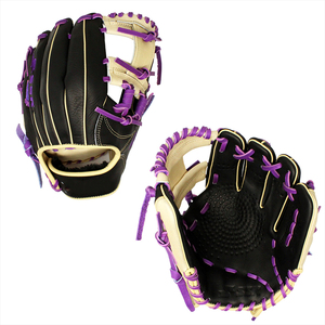 Guantes de Bateo de Béisbol de Cuero Vintage Profesionales Personalizados, Térmicos, Unisex, con Correa, Ligeros, Transpirables, con Puño Largo - Product Image 2
