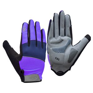 Guantes de Ciclismo Negros de Dedo Completo, Transpirables, Antideslizantes, con Gel en la Palma, para Ciclismo y Deportes al Aire Libre - Product Image 4