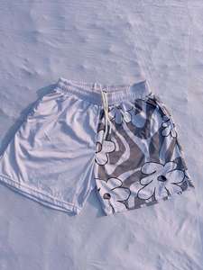 Pantalones Cortos de Malla Transpirable para Hombre, Ajuste Personalizado, Cintura Elástica, Ropa Deportiva Informal para Fitness y Entrenamiento, de Secado Rápido - Product Image 2