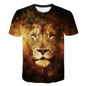 Dernière conception impression par sublimation personnalisée col rond hommes t-shirts 100% coton Oem Logo personnalisé imprimé Design à manches courtes - Product Image 1