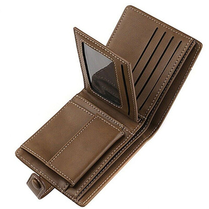 Wholesale Price Leather <b>Wallet</b> Premium Quality Leather <b>Wallet</b> Customized Genuine High Quality Leather <b>Wallet</b> For Men - Product Image 3