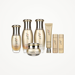 Ensemble de soins de la peau coréen Hwanghu Jihwa Ribonyeon, coffret cadeau de soins de la peau en or 5 pièces, extrait botanique, adultes - Product Image 3