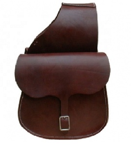 Conjunto de bolsas para SILLÍN de motocicleta, HMB-4062A de cuero genuino, equipaje de viaje - Product Image 1