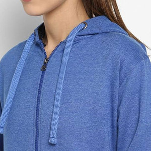 Sweat-shirt court à capuche haut de gamme pour femme, personnalisable avec logo, style streetwear professionnel, vente en gros, nouveau modèle 2026 - Product Image 2