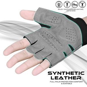 Guantes de Ciclismo de Dedos Cortos Personalizados de Alto Rendimiento para Hombre, Guantes para Entrenamiento, Levantamiento de Pesas, Fisicoculturismo, Precio al por Mayor - Product Image 3