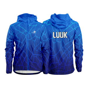 Chaqueta Cortavientos con Capucha para Hombre, Logotipo Personalizado Impreso, Secado Rápido, 100% Nailon Recubierto, Ropa Deportiva de Verano, Chaquetas Cortavientos - Product Image 4