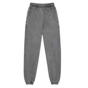 Pantalon en molleton délavé à l'acide unisexe 2025 ODM pantalon de survêtement baggy au genou pantalon de jogging surdimensionné pour femmes en gros - Product Image 4