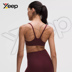 XEEP สปอร์ตบราโยคะคุณภาพสูงสำหรับผู้หญิง รุ่น XC-SB-21 สายรัดปรับได้ ระบายอากาศดี แผ่นรองถอดออกได้ รองรับได้ดี แห้งเร็ว - Product Image 2