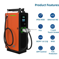 30/120kW solaire hors réseau charge rapide courant continu voiture électrique stockage batterie flotte LCD OCPP commercial