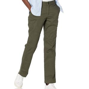 Servicio cómodo y perfecto Casual Outdoor Solid Chinos Pantalones Slim Fit Skinny Mujer Venta al por mayor Chinos Pantalones y pantalones - Product Image 1