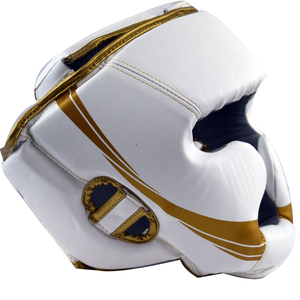 Casques de boxe noirs mats pour adultes et enfants, protection renforcée demi-couvrante, équipement de protection intégrale. - Product Image 2