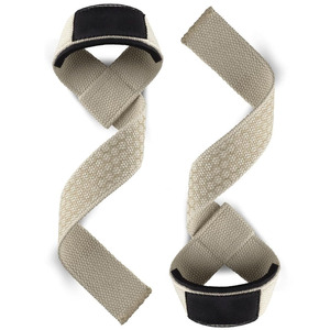 Correas de Levantamiento de Pesas de Silicona Rosa con Estampado de Algodón para Entrenamiento en Gimnasio, Muñequeras de Agarre Fuerte para Powerlifters Profesionales - Product Image 6