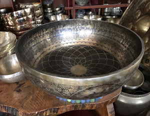 Nepal Singing Bowl Yoga Gifts & Crafts Sound Healing Buddha Meditation Singing Bowl Nepal Made Tibetan Metal Hammered Metal Bowl - Product Image 5