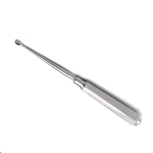 Curetas Dérmicas Ovaladas de Acero Inoxidable, Cureta para Piel con Forma Ovalada, Instrumentos Quirúrgicos ENT - Product Image 2