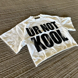 Camiseta Corta Gráfica para Hombre con Estampado de Letras Audaces, Estilo Urbano, Manga Corta, Casual, a la Moda, de Verano, Oversize - Product Image 2