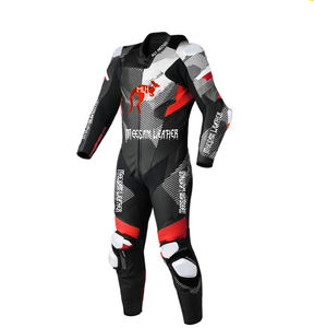 ชุดแข่งรถมอเตอร์ไซค์หนังแท้ ชุดมอเตอร์ไซค์หนังหนา ผลิตในประเทศปากีสถาน ชุดขับขี่มอเตอร์ไซค์ ชุดแข่งรถคุณภาพพรีเมียม Kangaroo - Product Image 1