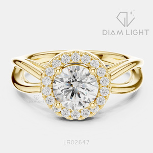 Bague de mariage ronde 0,95 carat, bijoux fins, certifiée IGI, or blanc 14 carats, diamant de laboratoire, bague de fiançailles et d'anniversaire - Product Image 5