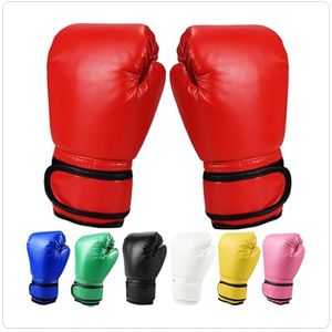 Custom Logo Boxing Gloves for Fitness Training and Martial Arts Premium Boxing Gloves Leather Sparring Gloves Wholesale Supplier - Product Image 1