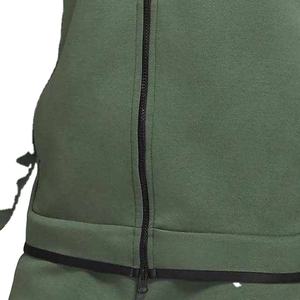 2025 Logo personnalisé hommes ensemble de vêtements de sport fermeture éclair complète coton matériel survêtement à capuche survêtement coupe-vent survêtements deux pièces Jogging - Product Image 6