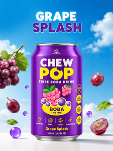 Boisson Boba prébiotique aromatisée aux fruits Madame Hong pour marque privée - Product Image 4