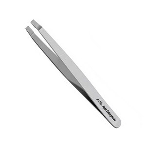 Pinza para Cejas de 4 Pulgadas con Punta Plana Clásica, Depiladora de Precisión, Pinza de Belleza de Acero Inoxidable, Estilo Alemán, Profesional - Product Image 2
