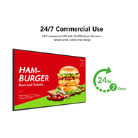 Pantalla Digital de Menú Controlada por Red para Tablero de Menú de Restaurante y Publicidad