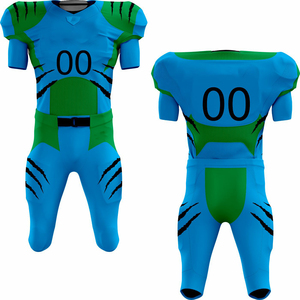 Uniforme de football américain sur mesure de qualité supérieure, tissu 100 % polyester doux au toucher, uniforme de football américain pour les joueurs de l'équipe - Product Image 1