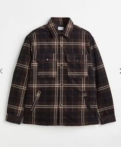 Chemise en flanelle pour homme, vêtements d'hiver, laine et coton de qualité supérieure, douce, respirante, confortable, tout personnalisable selon vos besoins - Product Image 1