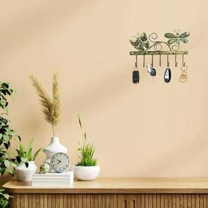 Elegant Butterfly 7 Hooks Iron <b>Key</b> <b>Hanger</b> Stylish Decor for Home Entryways & Offices Clothing Good Price for Diwali Top Selling - Product Image 4