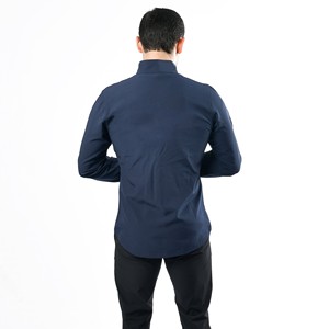 All Winter Casual Thin Zipper Stand Collar Solid Pattern Bomber <b>Jacket</b>-Unisex - Product Image 3