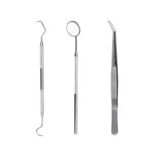 Kit de Examen Dental, Espejo para Blanqueamiento Dental, Pinzas, Instrumentos de Diagnóstico Dental Básicos, Instrumentos Quirúrgicos Dentales - Product Image 6