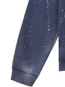 Sudaderas con Pedrería Estilo Bling para Hombre, Venta al Por Mayor, Color Personalizado, Cómodas y Transpirables, Sudadera con Cierre para Moda Urbana - Product Image 6