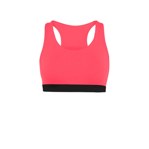 Soutien-gorge de sport léger et sans coutures pour femme, à maintien élevé, avec logo frontal - Vêtement de sport en polyester et élasthanne écologiques - Product Image 6