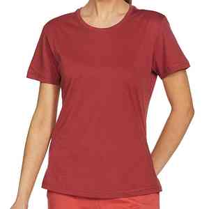 Camisetas de Mujer con el Último Diseño 2026, Camiseta de Algodón de Calidad de Marca, Transpirable, Cómoda, a Bajo Precio, de Color Sólido - Product Image 1