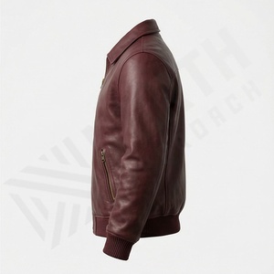Veste de moto en cuir véritable pour homme de qualité supérieure, nouvelle arrivée, vestes de moto d'hiver, protections amovibles, personnalisables - Product Image 3