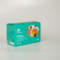 Café instantané 3 en 1 de Detech Coffee à l'arôme naturel en poudre 100% grains d'arabica Boîte de 15sachets * 16g