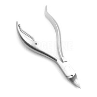 Coupe-ongles pliable en acier inoxydable, petit coupe-ongles pour doigts, couleur et logo personnalisables, coupe-ongles de haute qualité