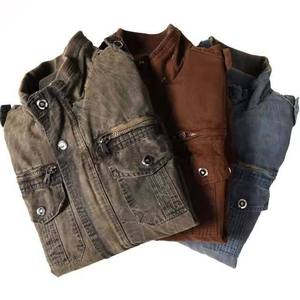 Men's Stylish Denim Jeans <b>Jackets</b> <b>Plus</b> <b>Size</b> Custom Wash Eco-Friendly <b>Waterproof</b> Autumn Casual Breathable Button Regular Fit - Product Image 5