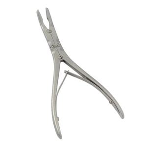 Pinza de corte ortopédica manual de doble acción Beyer Bone Rongeur, de acero inoxidable alemán, acabado Dall, instrumentos quirúrgicos - Product Image 1