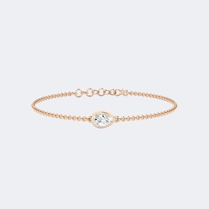Luxury Pear Shape Lab Grown Diamond Bracelet 14K <b>Gold</b> Women 0.70CTW Certified EF Color VS VVS Purity Wedding <b>Bangle</b> Jewelry - Product Image 3