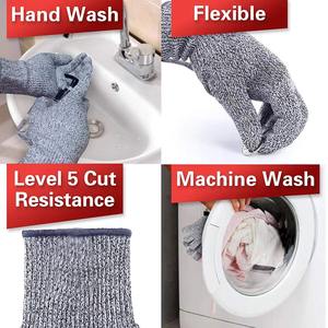 ถุงมือกันบาดระดับ 5 รุ่นล่าสุด ดีไซน์ทันสมัย ป้องกันการบาด ทำจากโพลีเอสเตอร์ ระบายอากาศได้ดี กันลื่น กันน้ำ สำหรับผู้ชาย - Product Image 5