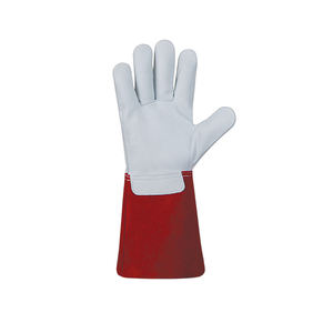 Guantes de Soldadura TIG de Cuero Resistentes al Calor, con Puño de Seguridad Antideslizante y Duradero, Hechos en Pakistán con Cuero de Vaca - Product Image 3