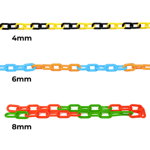 Taiwan Hot Sale High-Capacity Plastic PE <b>Chains</b> 4mm 6mm 8mm Diameter for Outdoor Signage Support - Product Image 3