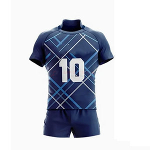 Uniforme de Rugby Sublimado Personalizado, Transpirable, 100% Poliéster, Alta Calidad, Tallas y Diseños Personalizados, Venta al Por Mayor, Nueva Llegada 2026 - Product Image 2
