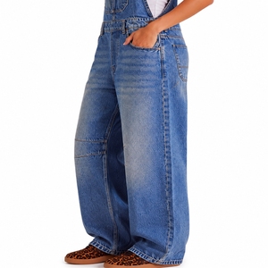 Salopette en jean bleu vintage pour femme – Élégante, confortable, durable, décontractée, de qualité supérieure - Product Image 6