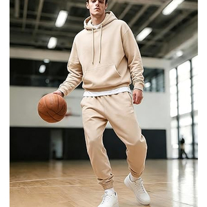 Conjunto Deportivo con Capucha para Hombre, Pantalones Jogger Casuales y Sudadera con Cierre, Ropa Deportiva para Gimnasio, Estilo Diario - Product Image 5