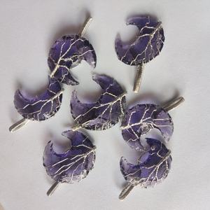 Collier pendentif en améthyste de lune, pendentif d'arbre de vie, pierre précieuse de guérison en fil d'améthyste, offre spéciale, - Product Image 2