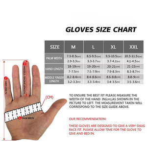 Guantes de Ciclismo de Alto Rendimiento, Medios Dedos, Acolchados, Antideslizantes, Absorbentes de Impactos - Product Image 6