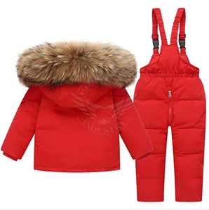 Conjunto de Chaqueta y Pantalones de Esquí para Niñas de Talla Grande AQTQ, Impermeable, Cortavientos, Transpirable, Traje de Nieve Aislado, Cálido para Invierno y Snowboard - Product Image 2